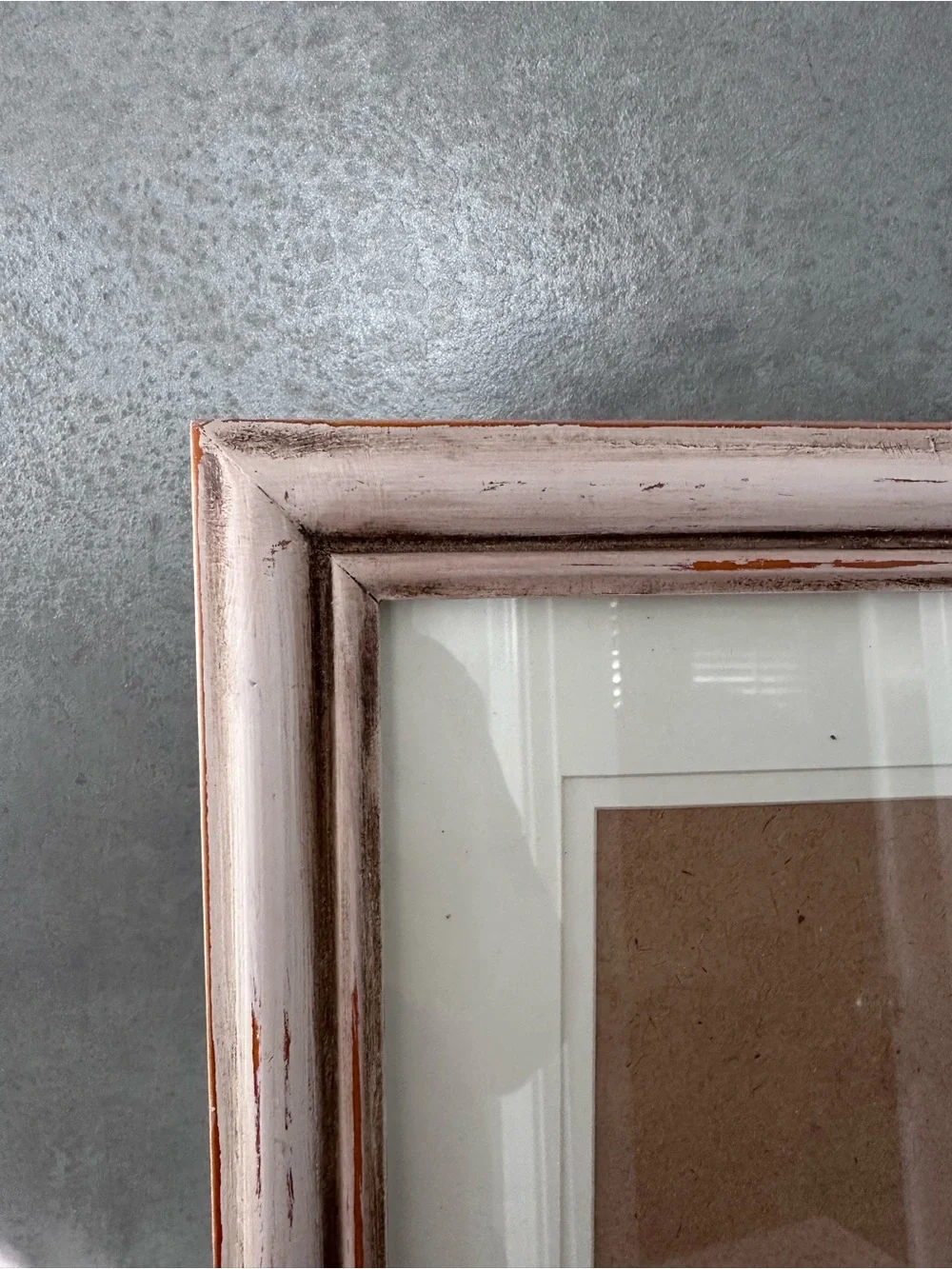 WESTON GALLERY DISTRESSED SHABBY CHIC WOOD PICTURE FRAME FITS 8X10